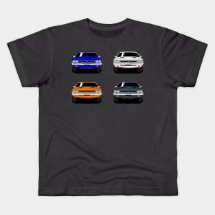 Challenger American Car Kids T-Shirt